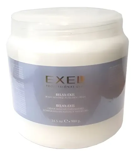 Crema Para Masajes Relajantes Antiestress Relax Exel 1000gr