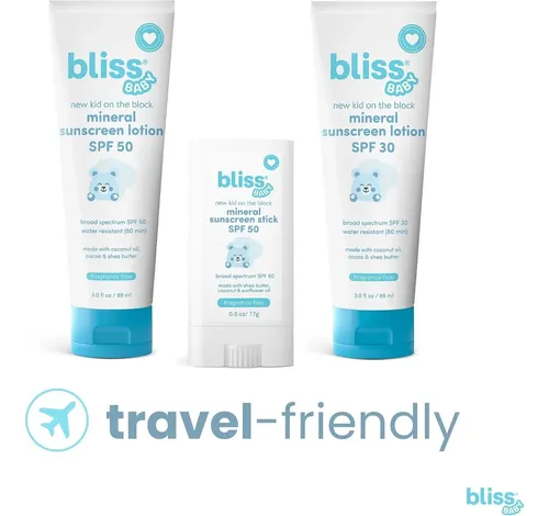 Protector Solar Infantil Spf 30 Bliss Mineral Vegano