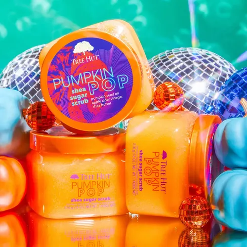 Tree Hut Exfoliante Corporal Pumpkin Pop 510 g Frutos Exóticos & Sidra de Manzana Suaviza la Piel