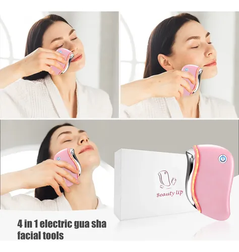 Masaje Facial Antienvejecimiento 4 En 1 Electric Gua Sha Too