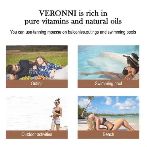Loción Autobronceadora Natural, Sin Daños Uv