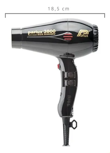 Para # Pt Secadora De Cabello Parlux 3800 Eco Friendly Negra