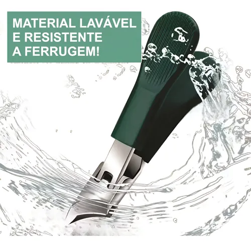 2 Uds Cortaúñas Profesionales Hawkbill 9cm Acero Inoxidable