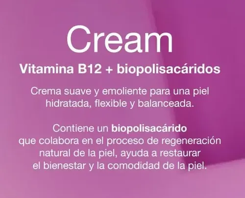 Vita B12+ Crema Hidratante Antioxidante Lidherma X50g Momento de aplicación Día/Noche Tipo de piel Todo tipo de piel