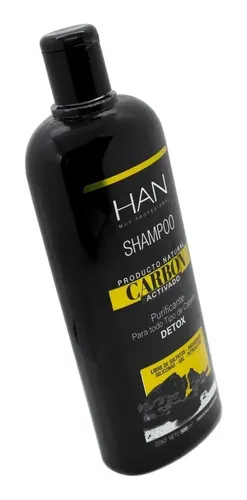 Han Carbon Activado Shampoo Cabello Detox Purificante 500ml