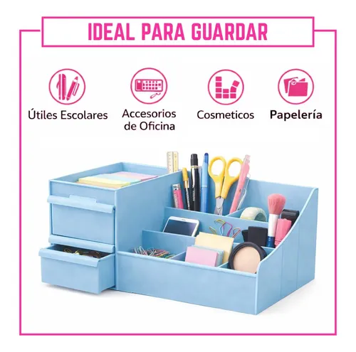 Organizador Maquillaje Cremas Escritorio Oficina Cajones