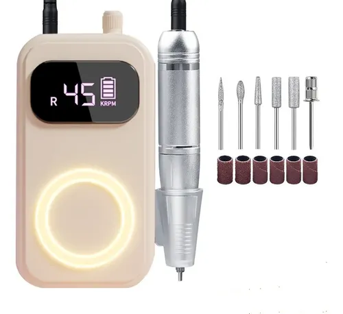 Lijadora Eléctrica Portátil Con Motor De Taladro De Uñas