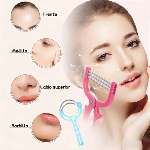 Depiladora Facial Portátil Y Afeitadora De Labios De Operaci