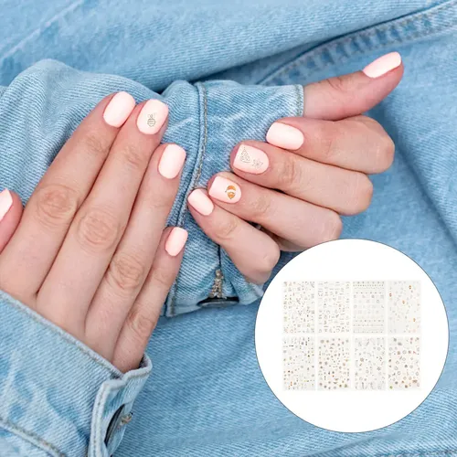 Pegatinas Para Uñas De Los Pies, Pegatinas Para Uñas, 8 Hoja