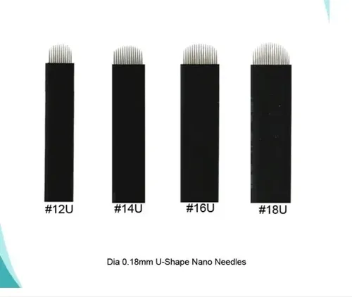 Agujas Lengua De Gato Microblading Pack 10 Unidades