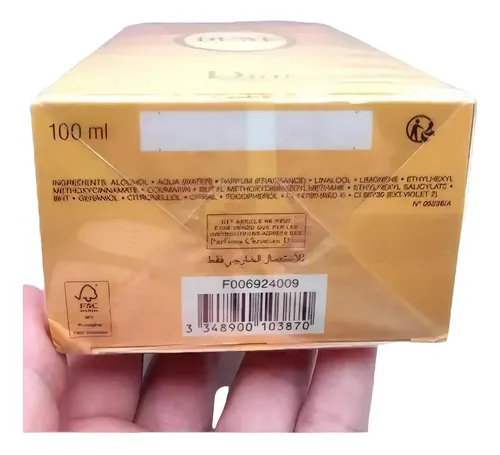 Perfume Dior Dune para mujer, 100 ml
