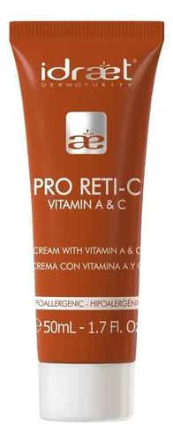 Crema Retinol Vitamina C Pro Reti C Anti Age 50gr Idraet