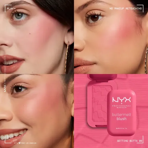 NYX Buttermelt Blush Getting Butta