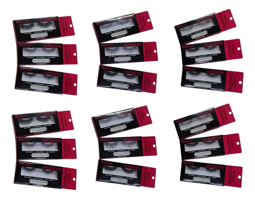 Pack X Mayor 30 U. Pestañas Postizas C/adhesivo Dif. Modelos
