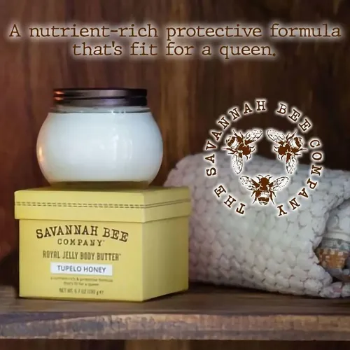 Manteca Corporal Hidratante Con Jalea Real Savannah Bee