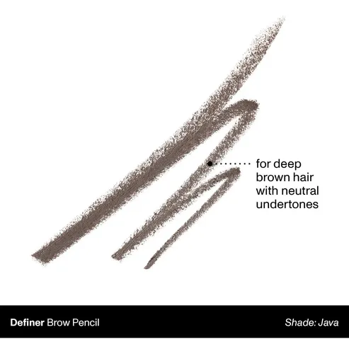 Lápiz De Cejas Doble Punta Morphe Definer Java 0.085g