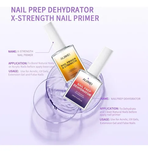 Conjunto De Preparación Y Primer De Uñas Aijimei