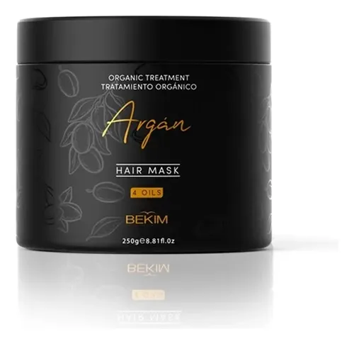 Mascara Capilar Argan 4 Oils X 250gr Nutricion Brillo Bekim