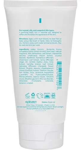 Mascarilla Purificante Epicuren Discovery Volcanic Clay 2.5
