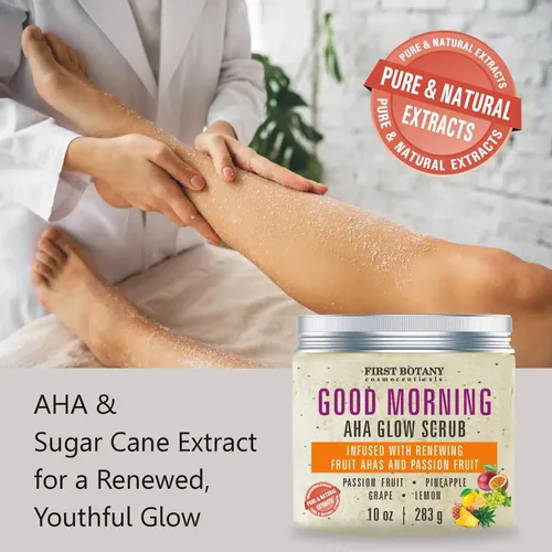Exfoliante Corporal First Botany, Exfoliante Natural Con Sal