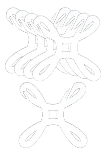 Juego De 5 Bobinas De Hilo Acrílico, Soporte Organizador