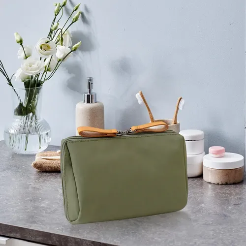 Bolsa De Maquillaje Pequeña, Bolsa De Maquillaje Con Verde