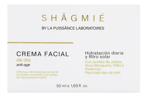 La Puissance Shagmie Crema Facial De Dia Hidratante Anti Age Tipo de piel Todo tipo de piel