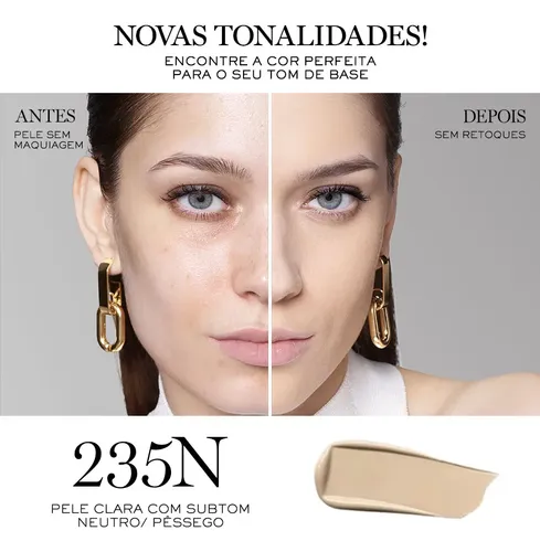 Base de maquillaje Teint Idol de Lancôme, 235 ml, base líquida mate, 30 ml