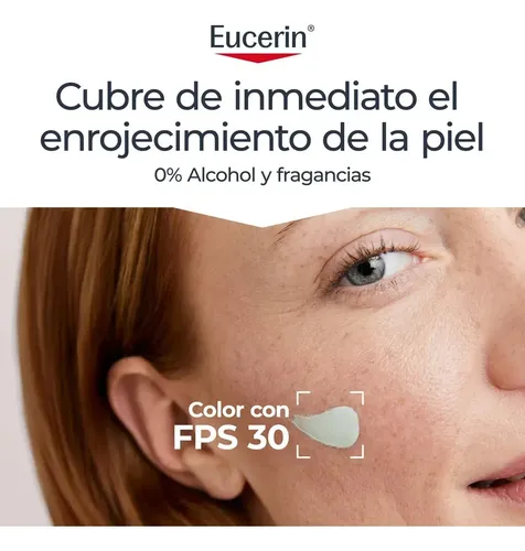 Eucerin Crema Facial Dia Fps30 Anti Rojeces Piel Sensible Día