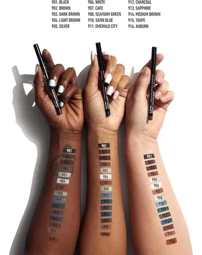 Lápiz Delineador De Ojos Nyx Slim Velvet 0.04 Oz