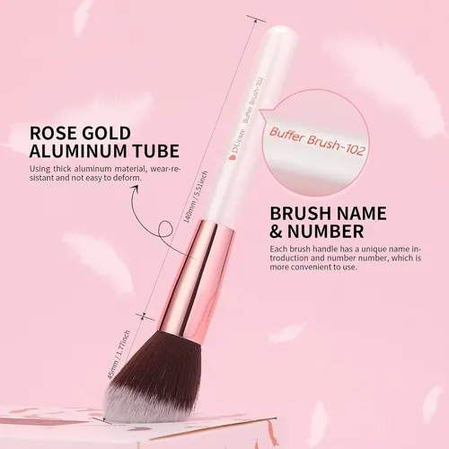 Ducare Set De Brochas De Maquillaje Profesional 27pcs…
