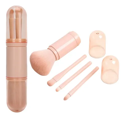 Juego De Brochas De Maquillaje, Brocha Para Quitar El Polvo