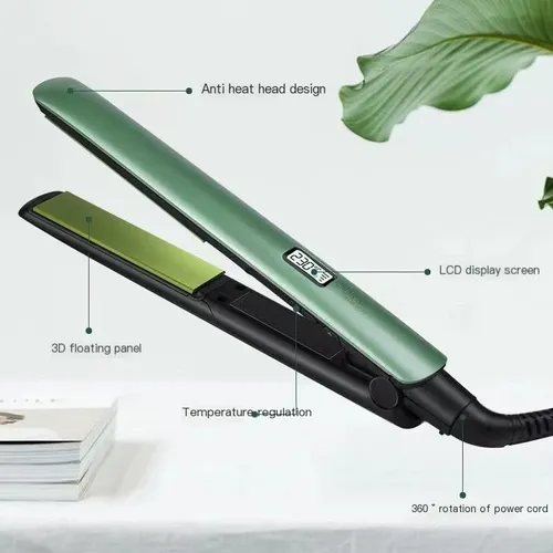~ Plancha De Pelo Profesional Curling & Straightening /