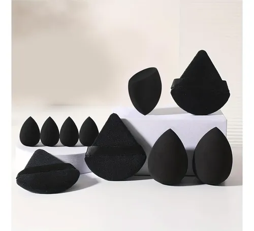Paquete De 21 Esponjas De Maquillaje Negras Beauty Blender:
