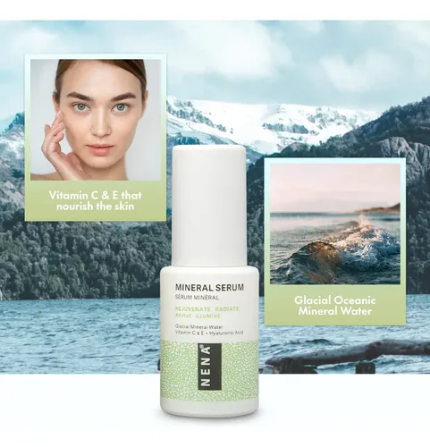 Nena Suero De Extracto Mineral Glacial Con 60