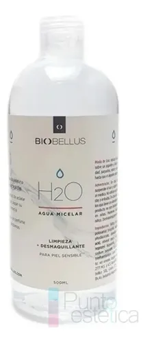 Biobellus Agua Micelar Limpieza Desmaquillante X 500 ML