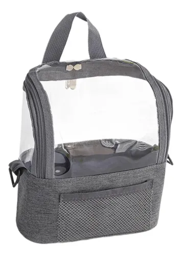 Bag Cosmetics Clear Toiltries Neceser, Bolsa Con Forma De Z