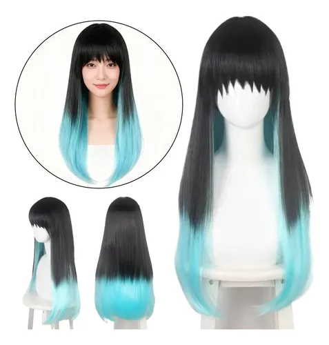Peluca De Cosplay De Tokitou Muichirou Peluca De Muichiro To