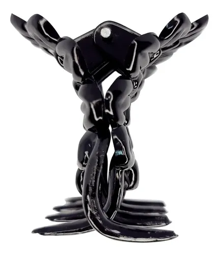 Broche Para Pelo Girasol Negro 5 Dientes Negro