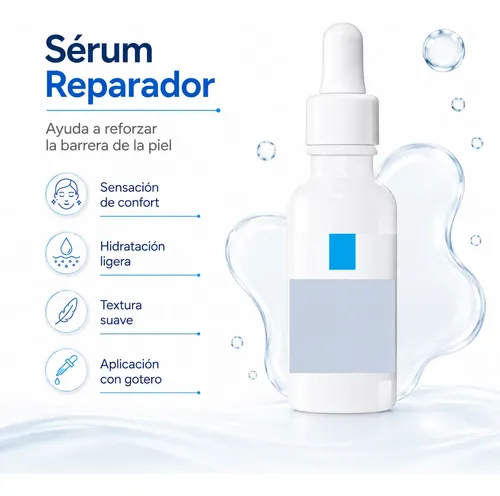 Kit Sérum Facial Reparador Azul Equilibrante Verde Skincare
