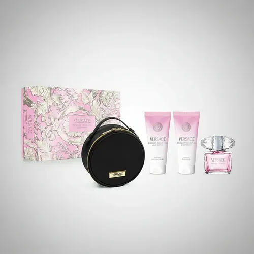 Versace Bright Crystal Edt 90 Ml Set 3c