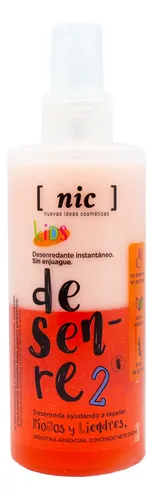 Nic Desenre2 Kids Desenredante Infantil Piojos Y Liendres
