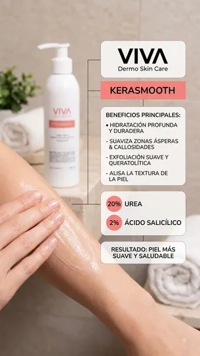 Crema Ultra Hidratante Con Urea/salicílico Vivakerasmooth