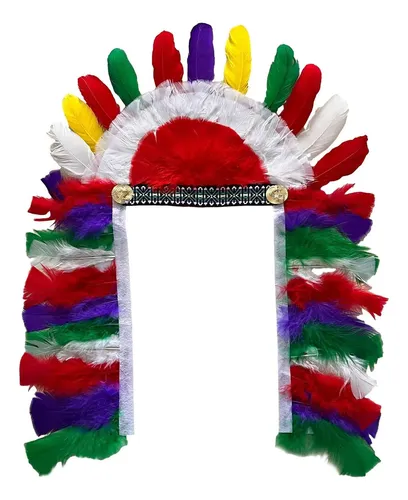 Tocado De Plumas, Diadema, Accesorios De Disfraz