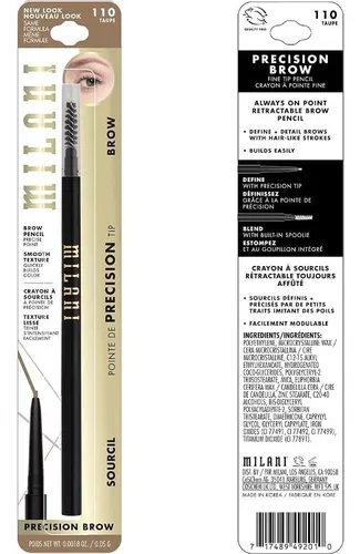 Cosmético Milani Lápiz De Cejas Taupe