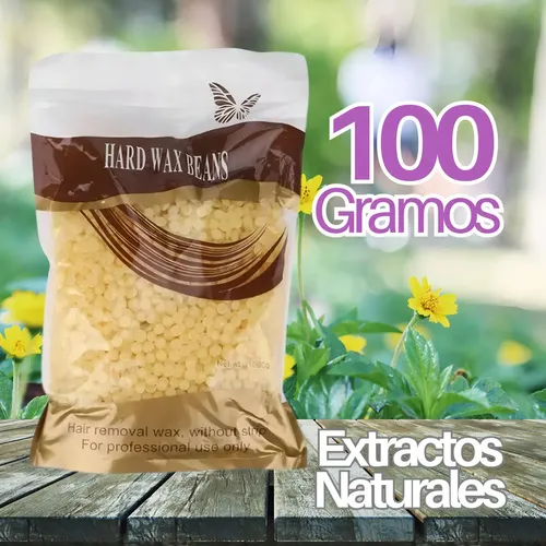 Kit De Depilación De 7 Bolsas De Cera De Color Rosa Lavanda
