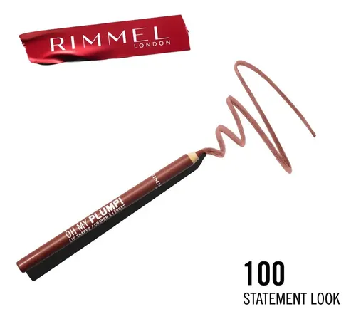 Delineador De Labios Rimmel London Oh My Plum ! 100 St Look