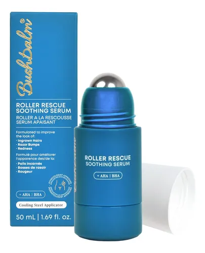 Serum Exfoliante Bushbalm Roller Rescue 50ml Para Cuerpo