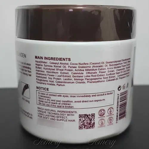 Tratamiento Capilar Colágeno 500ml Karseell Máscara Kit X2
