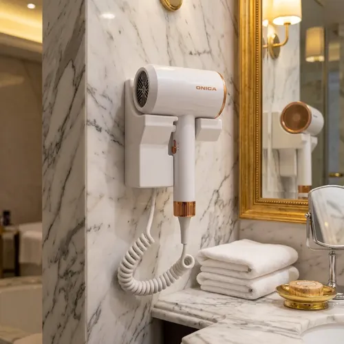 Secador De Pelo Para Amurar A Pared Hotelero Onica